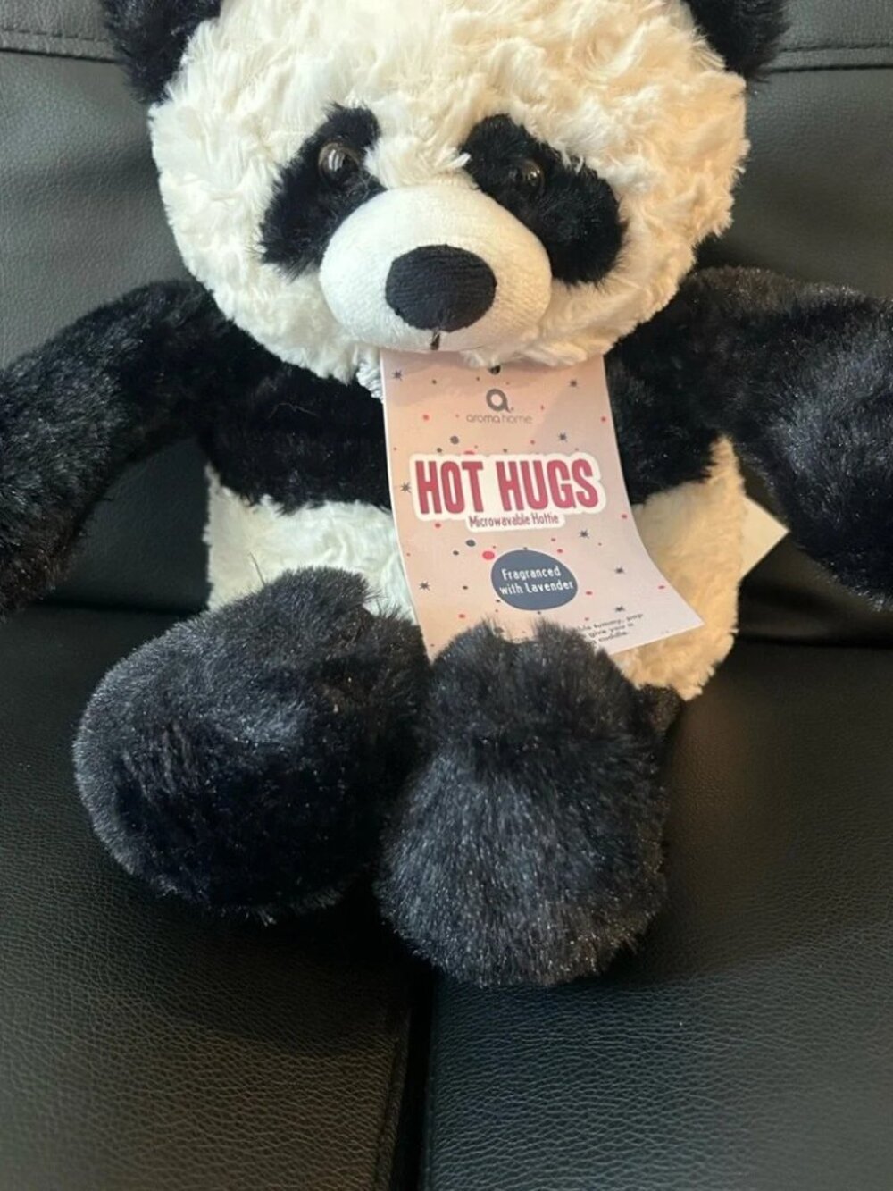 NWT Aroma Home Hot Hugs Penelope Panda with Lavender